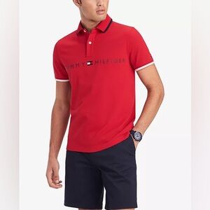 Tommy Hilfiger Men's Custom-Fit Tomas Polo size L